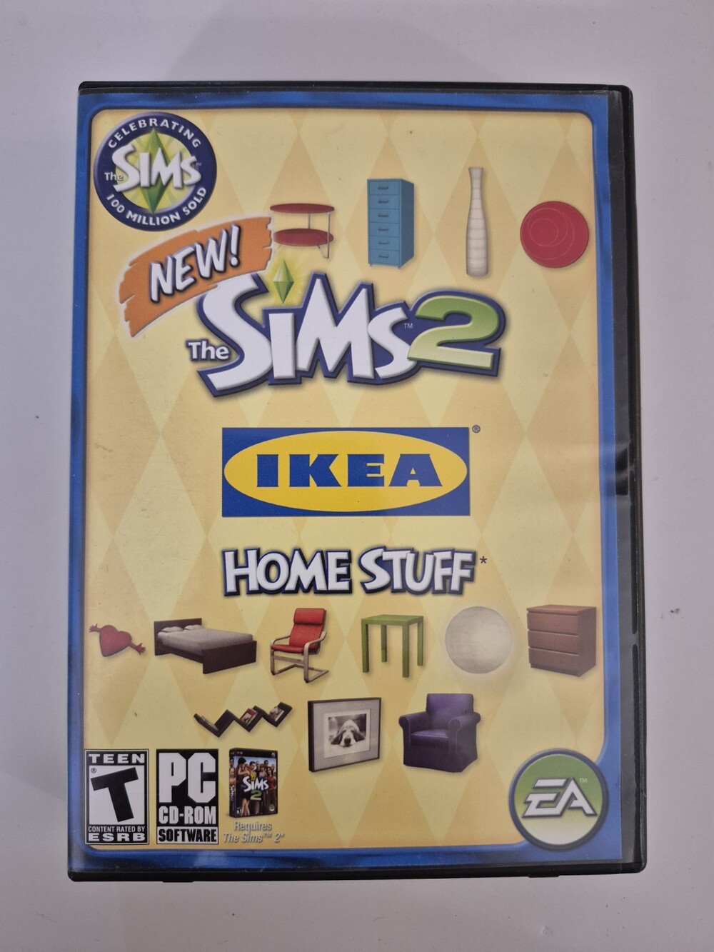 Sims 2: IKEA Home Stuff (PC, 2008) With Manual